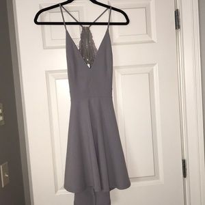 Grey Formal Dress from Dry Goods